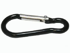 2'' BLACK CARABINER: Prosperity Tool, Inc.