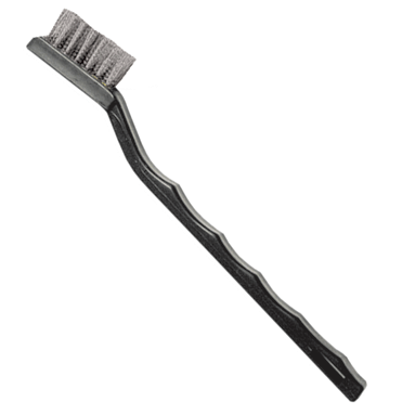 7" MINI STAINLESS STEEL EASY GRIP BRUSH: Prosperity Tool, Inc.