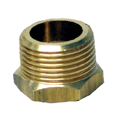 3/4" X 1/2" BRASS REDUCING ADAPTER