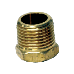 3/8" X 1/4" BRASS PIPE BUSHING