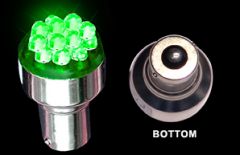 12 LED GREEN SIGNAL  BULB