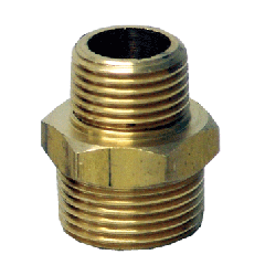 3/4" X 1/2" BRASS MALE PIPE REDUCER