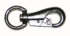 4-1/8'' x 1-5/8'' SWIVEL BULL SNAP HOOK