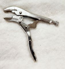 5" Curve Locking Plier w/ Wire Cutter