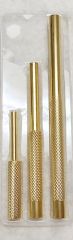 3pc Soild Brass Punch Set