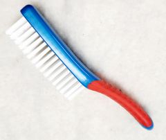 6" Nylon Brush w/ Non Slip Handle