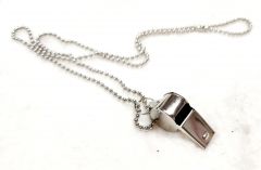 Steel Whistle w/ 36" Chain