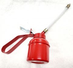 6oz Oil Can w/ Fiber Nylon Hose