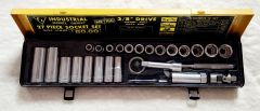 27pc Metric Socket Set