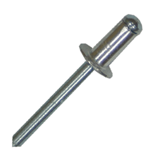 Double Headed Rivet Aluminum 1/4