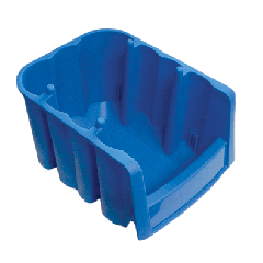 6 5/8" X 8" STACKABLE PLASTIC BIN