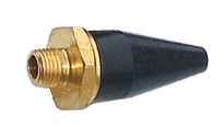 10-PC 3/16" RUBBER TIP w/ BRASS CONNECTION for BLOW GUN