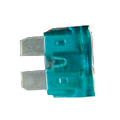 100 PIECE 30 AMP GREEN STANDARD FUSES