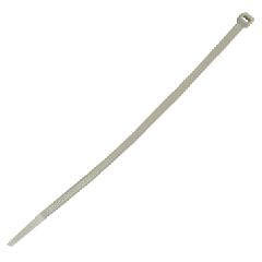 1000 PIECE 4" SILVER NYLON CABLE TIE PACK