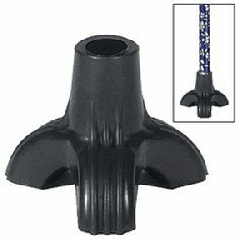 3 PRONG RUBBER CANE TIP