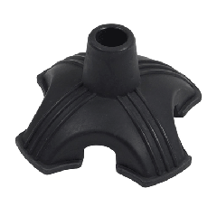 4 PRONG RUBBER CANE TIP