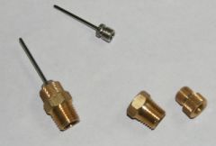 3pc Air Needle W/ Adapter for Air Hoses