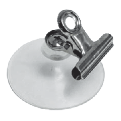 100 PIECE 1 1/2" SUCTION CUP W/CLIP PACK