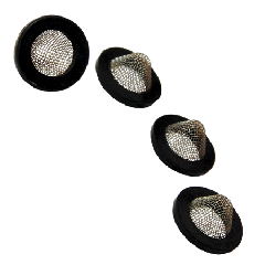 4 PIECE 1" HOSE END STRAINER