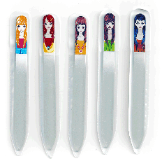 24PC CRYSTAL NAIL FILES