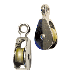 1/2" X 5/32" SINGLE SHEAVE PULLEY