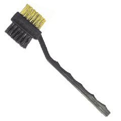 7" BRASS & NYLON DOUBLE SIDED BRUSH