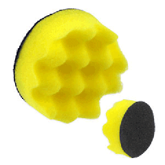 3" CONVOLUTED FOAM POLISHING PAD