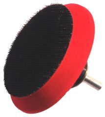 3" VELCRO BACKING PAD W/ ADAPTOR