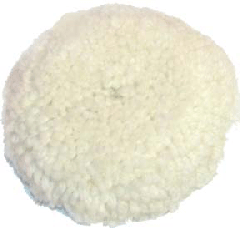 3" WOOL POLISH PAD