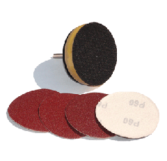 6-PIECE 3 VELCRO ROLOK SANDING KIT