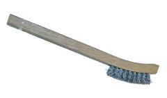 8-3/4"  WOOD HANDLE ALUMINUM BRUSH