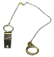 HANDCUFF WITH WHISTLE