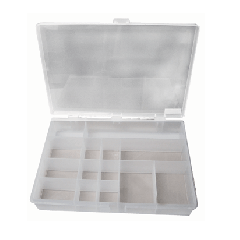 14 COMPARTMENT PLASTIC BOX